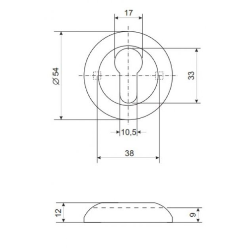 Накладка Vettore ET 0701 GR (Графит)