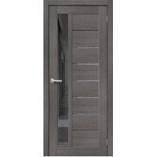 Межкомнатная дверь Эко-Шпон Порта-27 MG Grey Veralinga