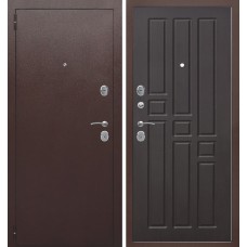 Металлическая входная дверь Гарда 8мм. Венге