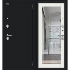 Металлическая входная дверь Флэш Kale Букле черное/Off-white