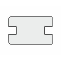 Планка 734П (60/38/2800) Бежевый