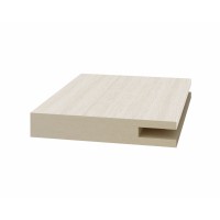 Добор телескоп. 1 паз 60*10*2070мм. Ясень светлый