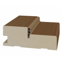 Стойка коробки с уплотнителем 80*30*2070мм. Орех NL