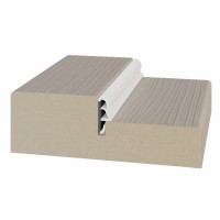 Стойка порога с уплотнителем 80*26*2070мм. Ясень перламутровый FL