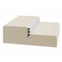 Стойка порога с уплотнителем 80*26*2070мм. Ясень светлый