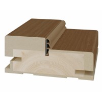 Стойка коробки композит телескоп. 80*34*2070мм. Орех NL