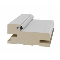 Стойка коробки телескоп 65*30*2070мм. Пепельный