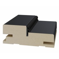 Стойка коробки телескоп 80*30*2070мм. Антрацит