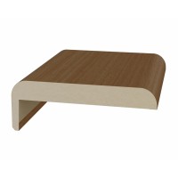 Наличник плоский телескоп. 75*10*2150мм. Орех NL