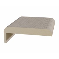 Наличник плоский телескоп. 75*10*2440мм. Ясень перламутровый FL