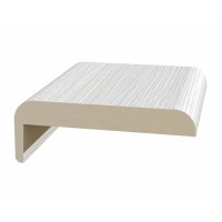 Наличник плоский телескоп. 75*10*2150мм. Ясень серебристый FL