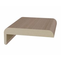 Наличник плоский телескоп. 75*10*2440мм. Ясень тёмный