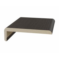 Перекладина наличника плоский телескоп. 75*6*2050мм. Венге FL