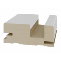 Перекладина для "дверь-книжка" 80*32*2070мм. Пепельный