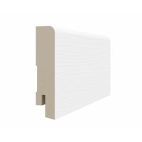 Плинтус 70*16*2070мм. Белый лёд