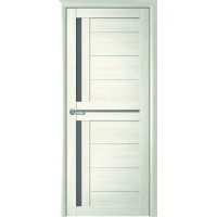 Кельн Эко-шпон, цвет белый кипарис, стекло графитовое, размер 60*200 см.