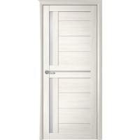 Кельн Эко-шпон, цвет белый кипарис, стекло мателюкс, размер 60*200 см.