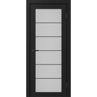 Турин 501АСС.2, цвет Антрацит молдинг алюм.чёрн стекло Мателюкс, размер 80*200 см.