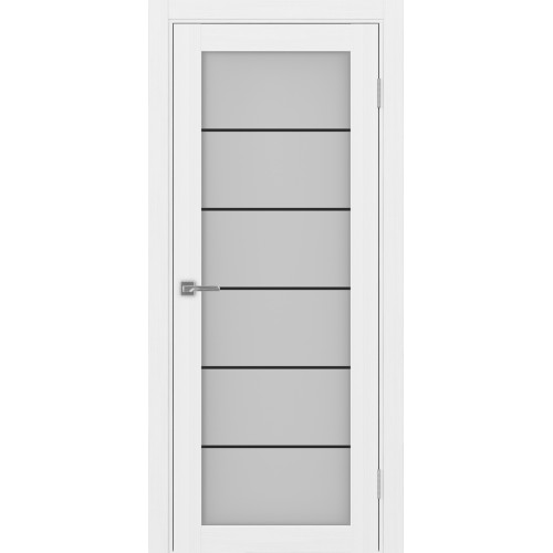 Турин 501.2 АСС молдинг SB, цвет белый лёд, заполнение Мателюкс, размер 200*80 см.