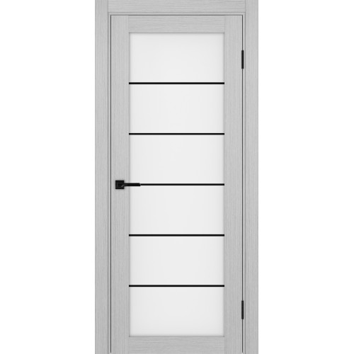 Турин 501.2 АСС молдинг SB, цвет дуб серый FL, заполнение Мателюкс, размер 200*80 см.