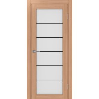 Турин 501.2 АСС молдинг SB, цвет ясень тёмный, заполнение Мателюкс, размер 200*80 см.