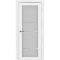 Турин 501.2 АСС молдинг SC, цвет белый лёд, заполнение Мателюкс, размер 200*45 см.