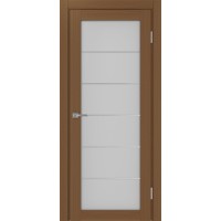 Турин 501.2 АСС молдинг SC, цвет орех NL, заполнение Мателюкс, размер 200*80 см.