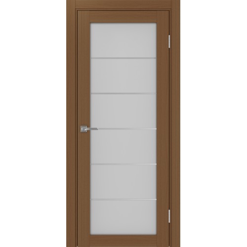 Турин 501.2 АСС молдинг SC, цвет орех NL, заполнение Мателюкс, размер 200*80 см.