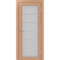 Турин 501.2 АСС молдинг SC, цвет ясень тёмный, заполнение Мателюкс, размер 200*80 см.