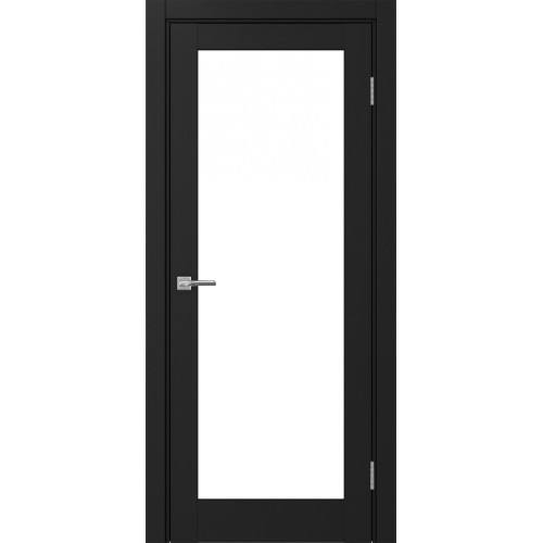 Турин 501.2, цвет Антрацит стекло LACбелый, размер 80*200 см.