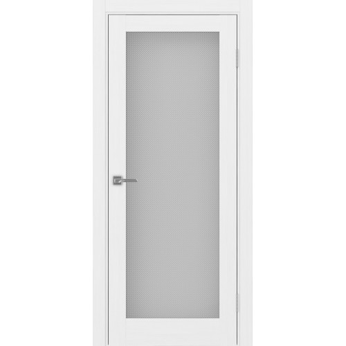 Турин 501.2, цвет белый лёд, заполнение Пунта бесцветное, размер 200*80 см.