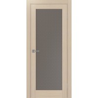 Турин 501.2, цвет дуб беленый FL, заполнение Пунта бронзовое, размер 200*80 см.