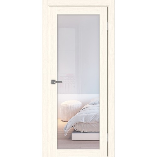 Турин 501.2, цвет ясень светлый, заполнение Прозрачное, размер 200*80 см.