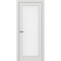 Турин 501.2, цвет Ясень серебристый стекло Мателюкс, размер 80*200 см.