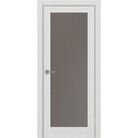 Турин 501.2, цвет ясень серебристый, заполнение Пунта бронзовое, размер 200*80 см.