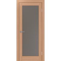 Турин 501.2, цвет ясень тёмный, заполнение Пунта бронзовое, размер 200*80 см.