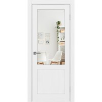 Турин 502.21, цвет белый лёд, заполнение Зеркало/Зеркало, размер 200*80 см.