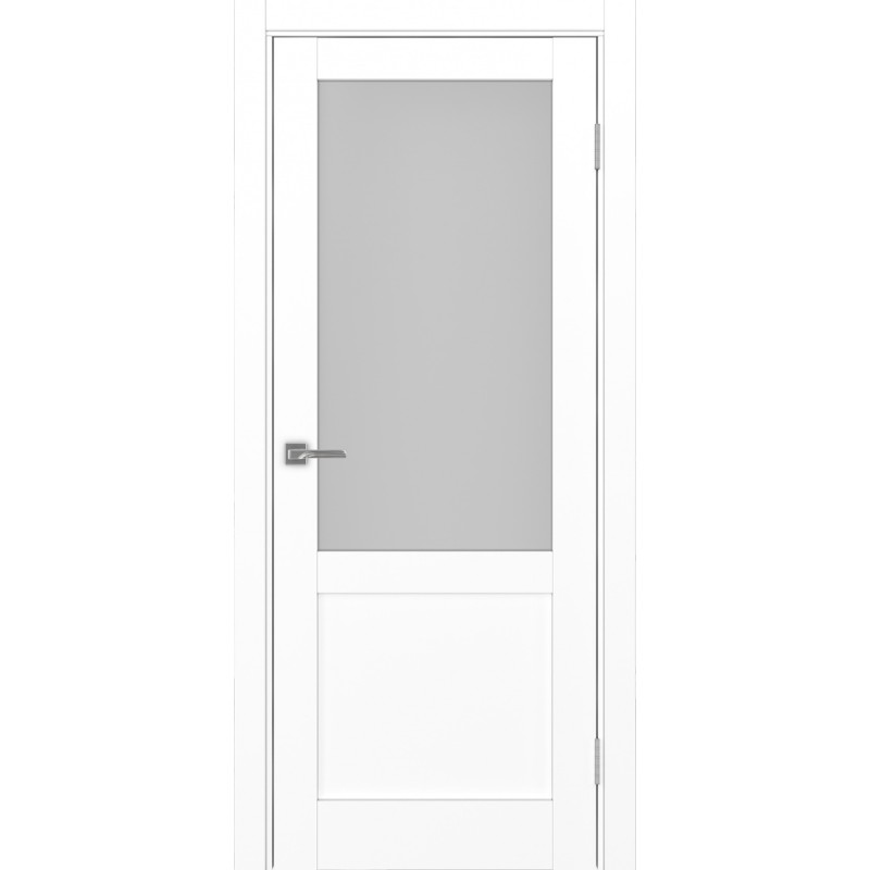Межкомнатная дверь Турин 502.21, цвет белый снежный, заполнение Мателюкс, размер 200*70 см.