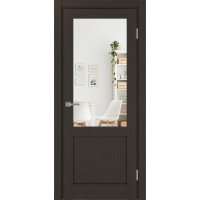 Турин 502.21, цвет венге FL, заполнение Зеркало/Зеркало, размер 200*80 см.