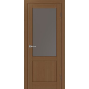 Турин 502.21, цвет орех NL, стекло Бронза матовое, размер 80*200 см.