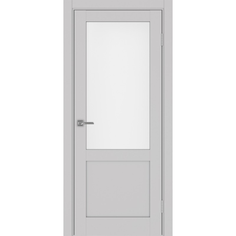Межкомнатная дверь Турин 502.21, цвет пепельный, заполнение Мателюкс, размер 200*70 см.