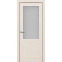 Турин 502.21, цвет Ясень перламутровый стекло Пунта бесцветное, размер 80*200 см.