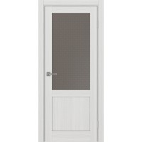 Турин 502.21, цвет ясень серебристый, заполнение Пунта бронзовое, размер 200*80 см.