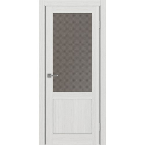 Турин 502.21, цвет ясень серебристый, заполнение Пунта бронзовое, размер 200*80 см.