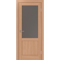 Турин 502.21, цвет ясень тёмный, заполнение Бронза матовое, размер 200*80 см.