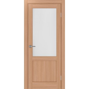 Турин 502.21, цвет ясень тёмный, стекло Кризет бесцветное, размер 80*200 см.