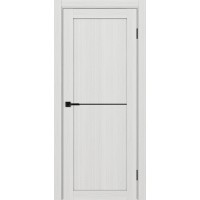 Турин 502АПП.11, цвет Ясень серебристый, молдинг алюм.чёрн размер 80*200 см.