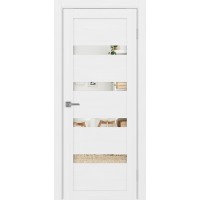 Турин 505.12, цвет белый лёд, заполнение Зеркало, размер 200*80 см.