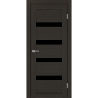 Турин 505.12, цвет венге FL, заполнение LACчерный, размер 200*80 см.