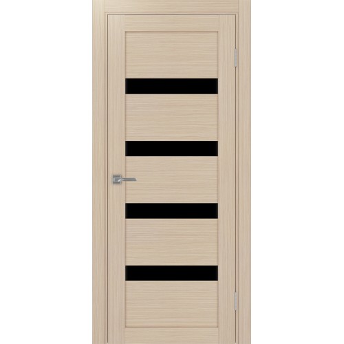 Турин 505.12, цвет дуб беленый FL, заполнение LACчерный, размер 200*80 см.